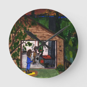 Reloj Redondo Mediano El garaje