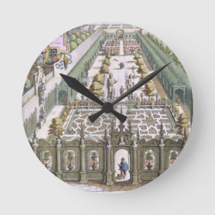 Reloj Redondo Mediano El jardín de Burgermeister Schwind, de 'Florile