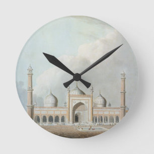 Reloj Redondo Mediano El Jummah Musjed, Delhi, placa XXIII de 'Oriente