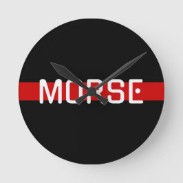 Reloj Redondo Mediano El lenguaje del silencio - MORSE