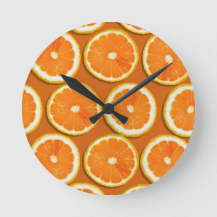 Reloj Redondo Mediano El limón corta el modelo