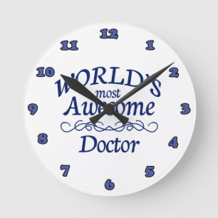 Reloj Redondo Mediano El médico más impresionante del mundo