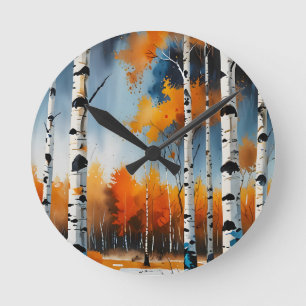 Reloj Redondo Mediano El mejor otoño