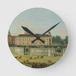 Reloj Redondo Mediano El palacio de Aranjuez, 1756 (aceite en lona)