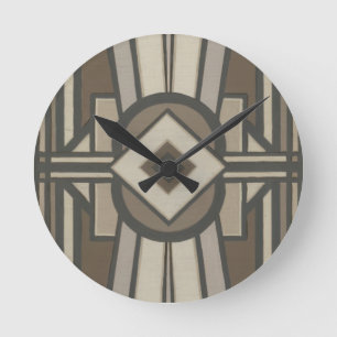 Reloj Redondo Mediano El panel neutral II de Deco