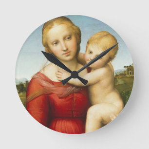 Reloj Redondo Mediano El pequeño Cowper Madonna, c.1505 (aceite en el