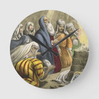 El sacrificio de Noé al salir del arca, de una bib