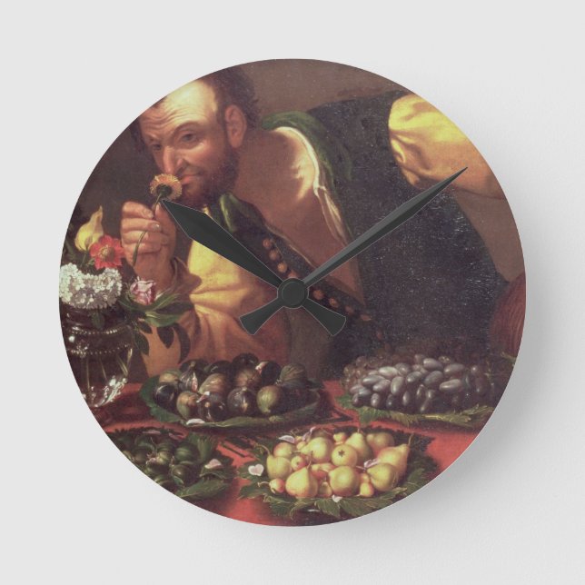 Reloj Redondo Mediano El sentido del olfato (Anverso)