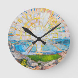 Reloj Redondo Mediano El Sol 1909 | Edvard Munch |