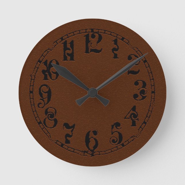 Reloj Redondo Mediano El Steampunk distorsionado (Anverso)