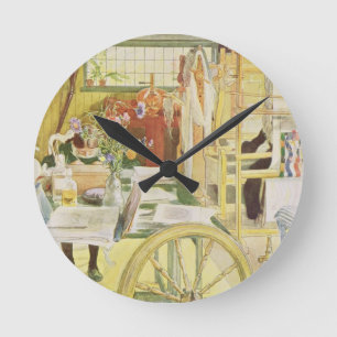 Reloj Redondo Mediano El taller, pub. en "Lasst Licht Hinin" ("deje