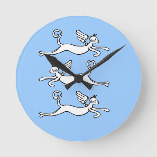 Reloj Redondo Mediano el tiempo vuela