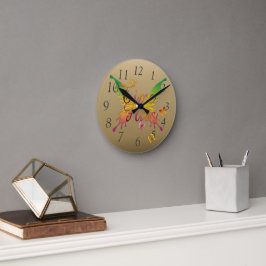 Reloj Redondo Mediano El tiempo vuela