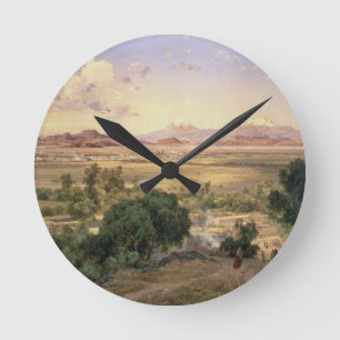 Reloj Redondo Mediano El valle de México del Ridge bajo de Tacubay