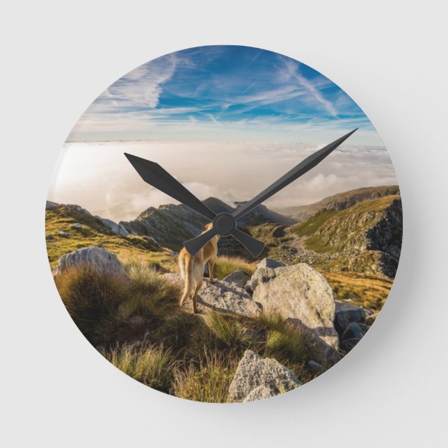 Reloj Redondo Mediano El viaje (Anverso)