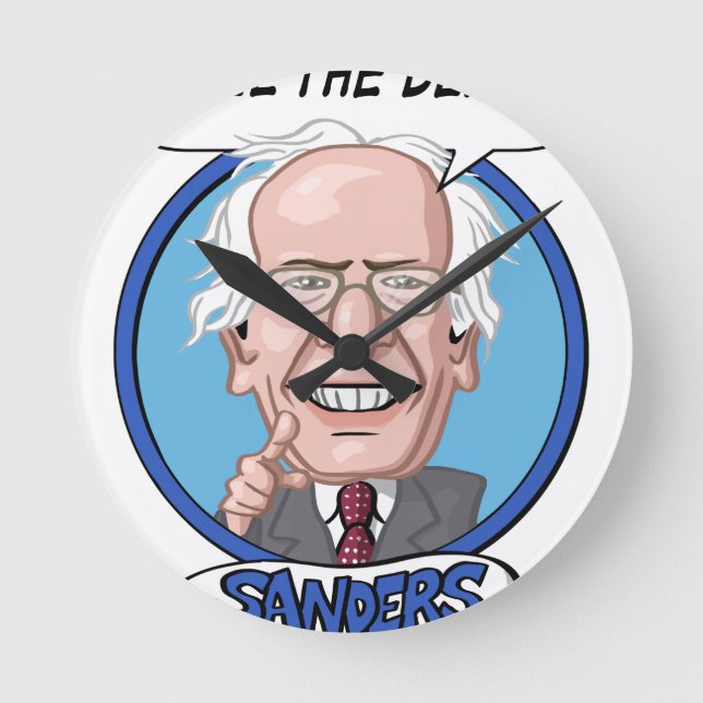 Reloj Redondo Mediano Elección presidencial 2016 (Anverso)