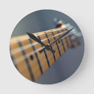 Reloj Redondo Mediano Electric Guitar