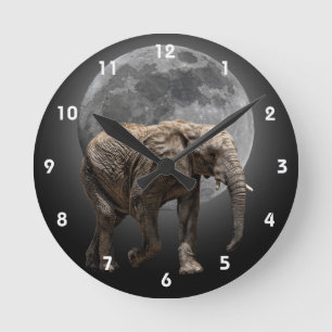 RELOJ REDONDO MEDIANO ELEFANTE 2 DE MOONGLOW