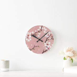 Reloj Redondo Mediano Elegant blossoms Clock