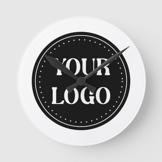 Reloj Redondo Mediano Elegante, contemporáneo, refinado y personalizable (Anverso)