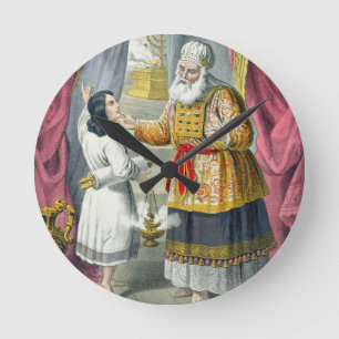 Reloj Redondo Mediano Eli cuestiona a Samuel respecto a la visión, de