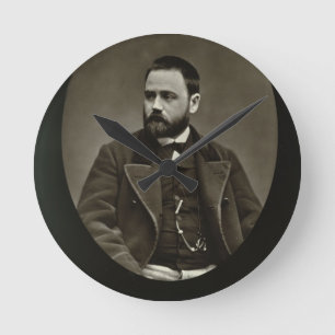 Reloj Redondo Mediano Emile Zola (1840-1902) from 'Galerie Contemporaine