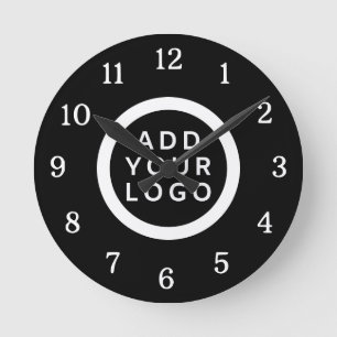 Reloj Redondo Mediano Empresa de Logotipos Personalizados de Negocios Pr