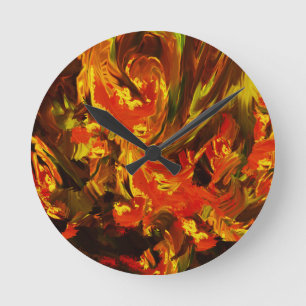 Reloj Redondo Mediano En el viento del amor