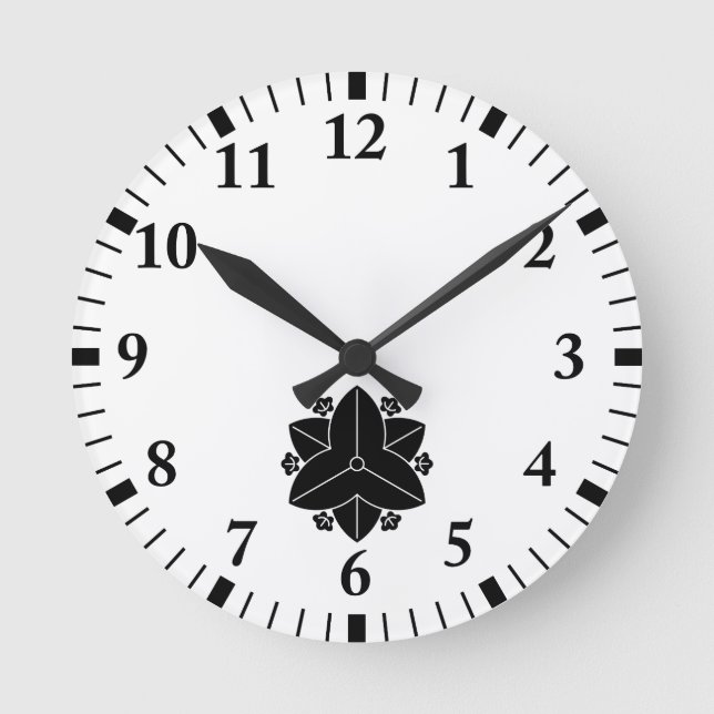 Reloj Redondo Mediano En-nosuke Ichikawa (Anverso)