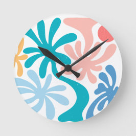 Reloj Redondo Mediano Encuéntrame bajo el tema del verano de la Palma