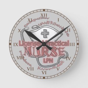 Reloj Redondo Mediano enfermera Axioma LPN