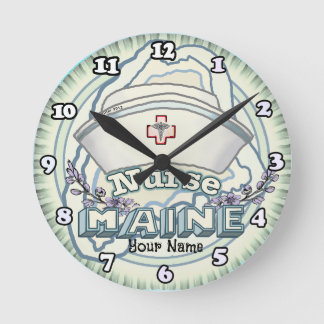 Reloj Redondo Mediano Enfermera de Maine