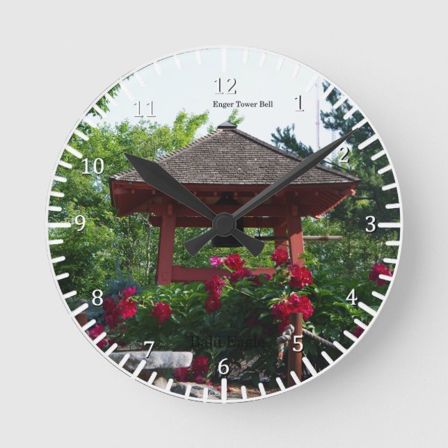 Reloj Redondo Mediano Enger Tower Bell clock (Anverso)