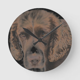 Reloj Redondo Mediano English Springer Dogs