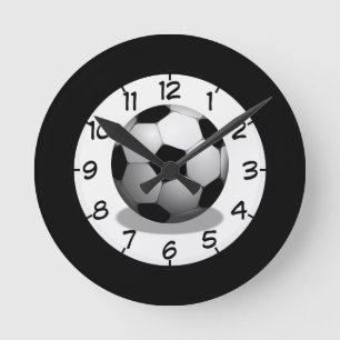 Reloj Redondo Mediano Entrenador Equipo Deporte Pelota Deporte Fútbol Pe