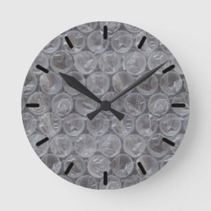 Reloj Redondo Mediano Envoltura de burbuja