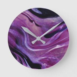 Reloj Redondo Mediano Envolturas Abstractas 18
