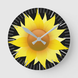 Reloj Redondo Mediano Eres Mi Girasol