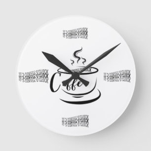 Reloj Redondo Mediano Es Coffee O’clock