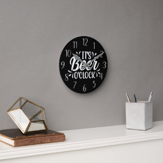 Reloj Redondo Mediano Es divertido que sea la cerveza O'Clock
