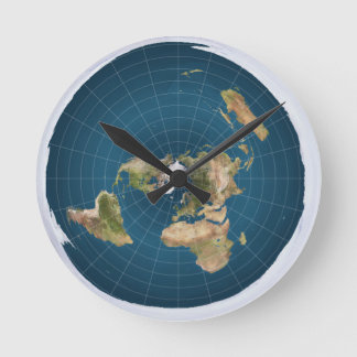 Reloj Redondo Mediano Es Flat. No, De Verdad.