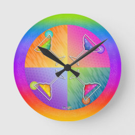 RELOJ REDONDO MEDIANO ¡ES TIEMPO MARGARITA! RECUPERACIÓN DE PARED