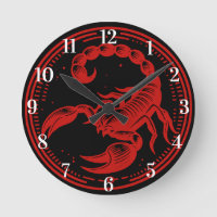 Escorpión Rojo Astrología Signo Zodiacal Escorpio