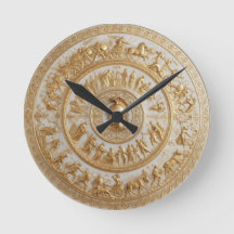 Escudo de Aquiles de porcelana estilo antiguo