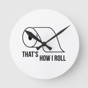 Reloj Redondo Mediano Ése es cómo ruedo