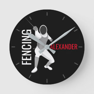 Reloj Redondo Mediano Esgrima