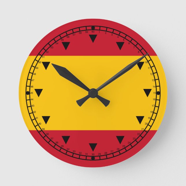 Reloj Redondo Mediano España (Anverso)