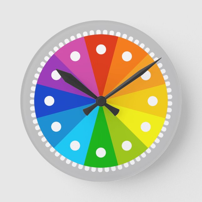 Reloj Redondo Mediano Espectro (Anverso)