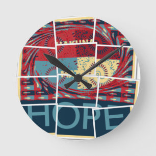 Reloj Redondo Mediano Esperanza Hakuna Matata