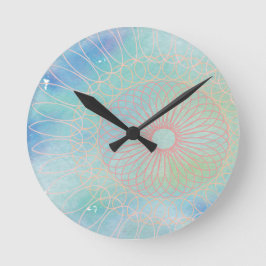 Reloj Redondo Mediano Espiral